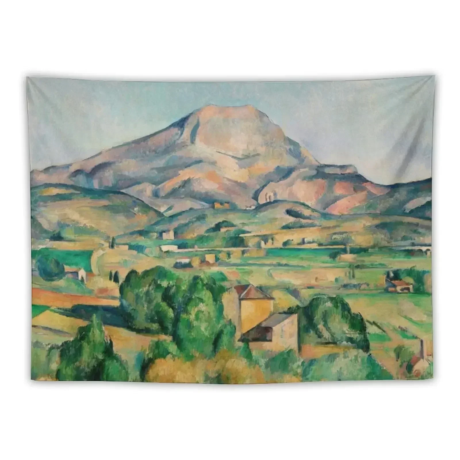

Mont Sainte-Victoire by Paul Cézanne Tapestry Cute Room Decor Decorations For Your Bedroom Decor For Bedroom Tapestry