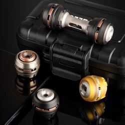 Geez dark matter 5.0 mini fingertip giroscópio faca pingente contas de ruído metal fidget slider legal brinquedos alívio do estresse mão spinner