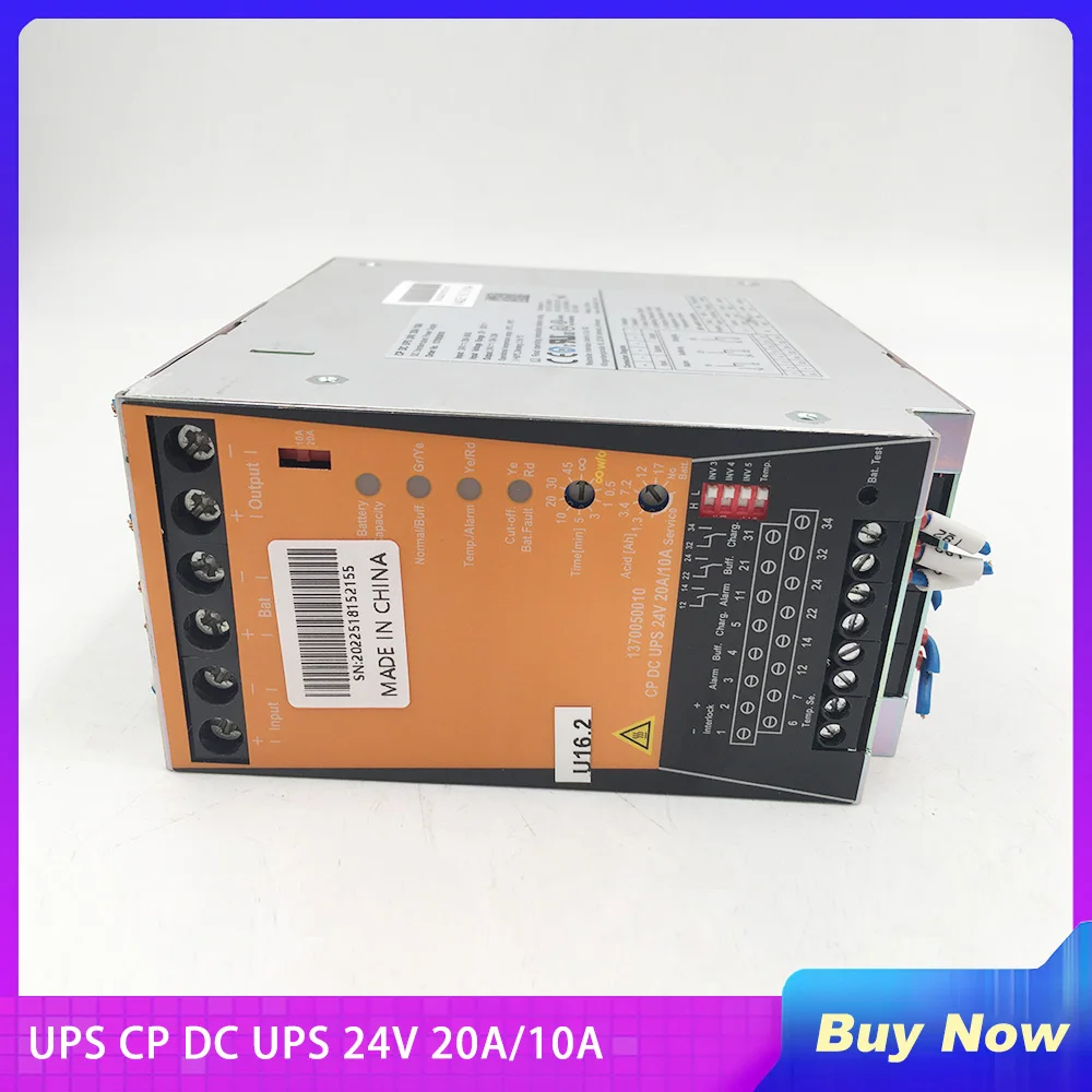 

1370050010 For Weidmuller Uninterruptible Power Supply CP DC UPS 24V 20A/10A