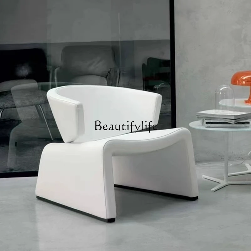 Nordic Art Armchair Shaped Sofa Handrail Butterfly Chair