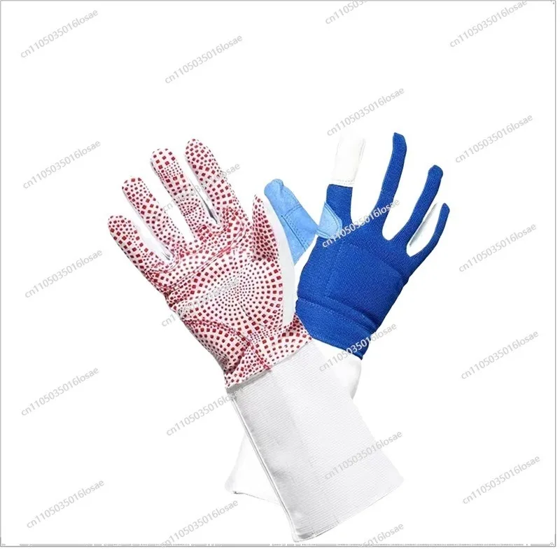 

For Fencing Gloves, Children's Adult Foil, Epee with Sword Gloves, Non-slip, Breathable, Universal, Washable