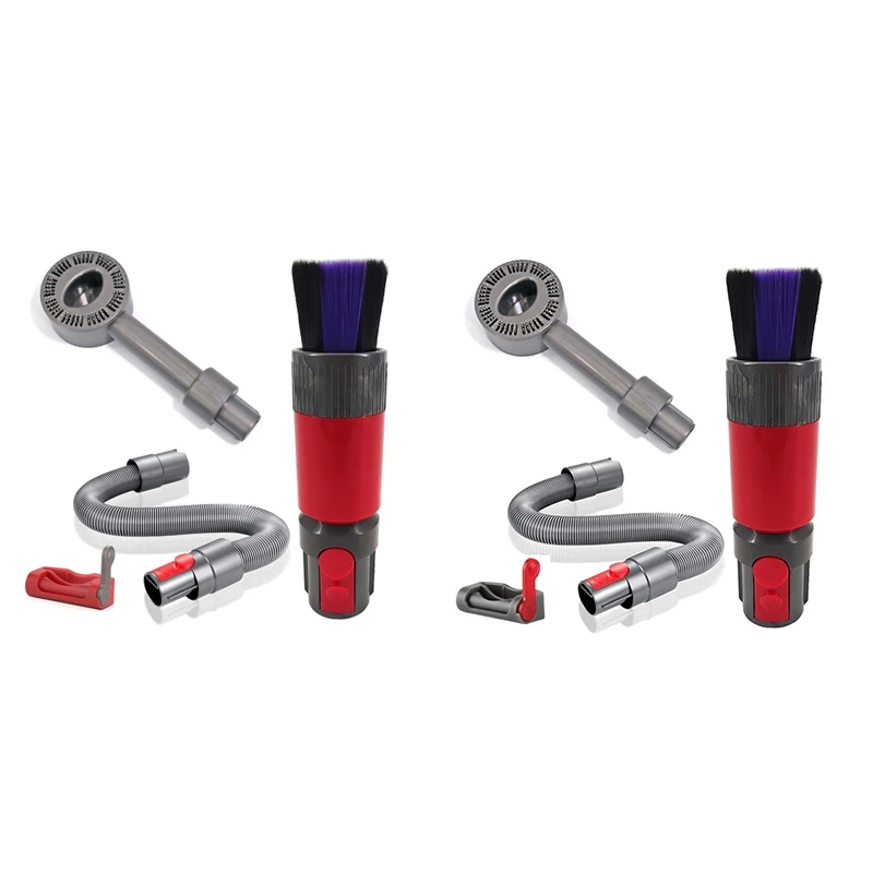 

SANQ подходит для пылесоса Dyson, аксессуары для удаления пыли, мягкая щетка V7V8V10V11, набор щеток для чистки без следов