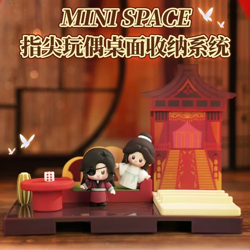 Original Tian Guan Ci Fu Tgcf Hua Cheng Xie Lian Mini Space Phone Holder Support Desktop Storage Display Figure Toy Room Decro