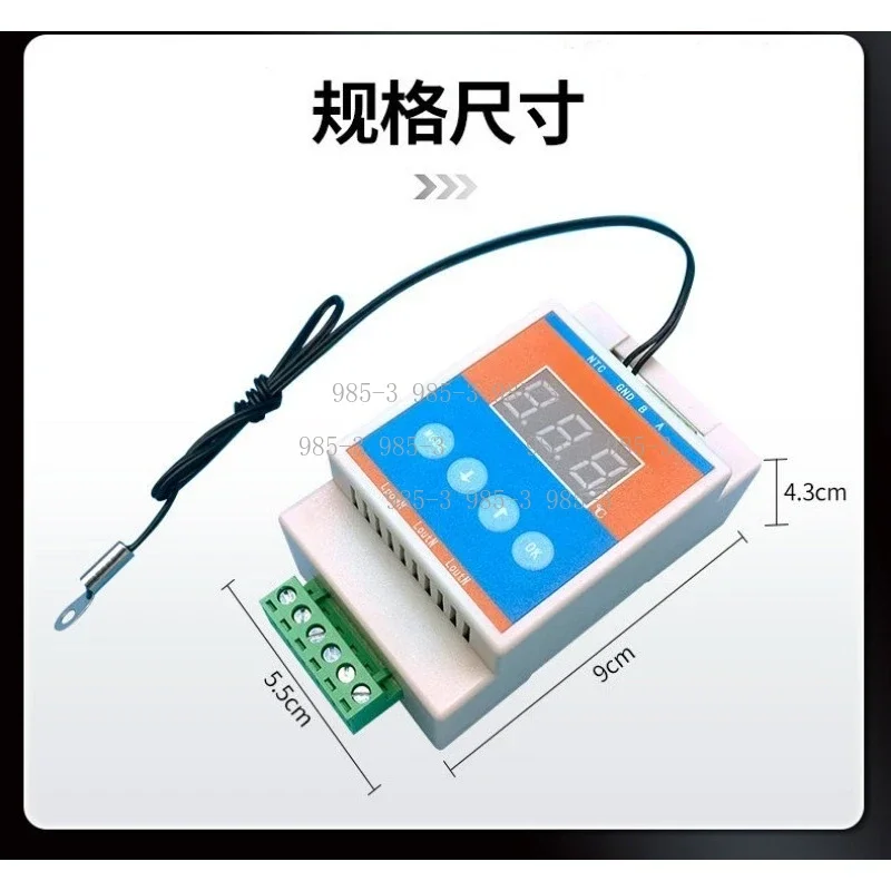 et Fan PWM Speed Controller With Temperature Control Function, 110V 220V AC Governor For Fan, Motor And LED Light Adjustment