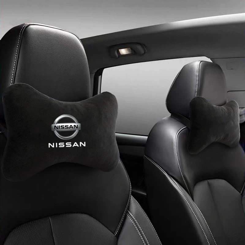 Auto-Kopfstütze Sicherheitskopfstütze Entspannungskissen für Nissan Nismo Almera Qashqai Altima Note Maxima Tiida J32 – Detail 2
