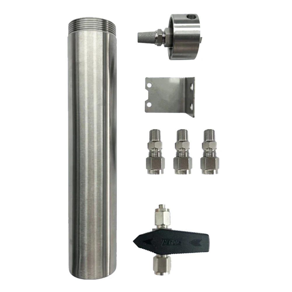 316L Stainless Steel Steam-Water Separator Set, Compressed Air Gas Dryer Filter, Pneumatic System Moisture Remover