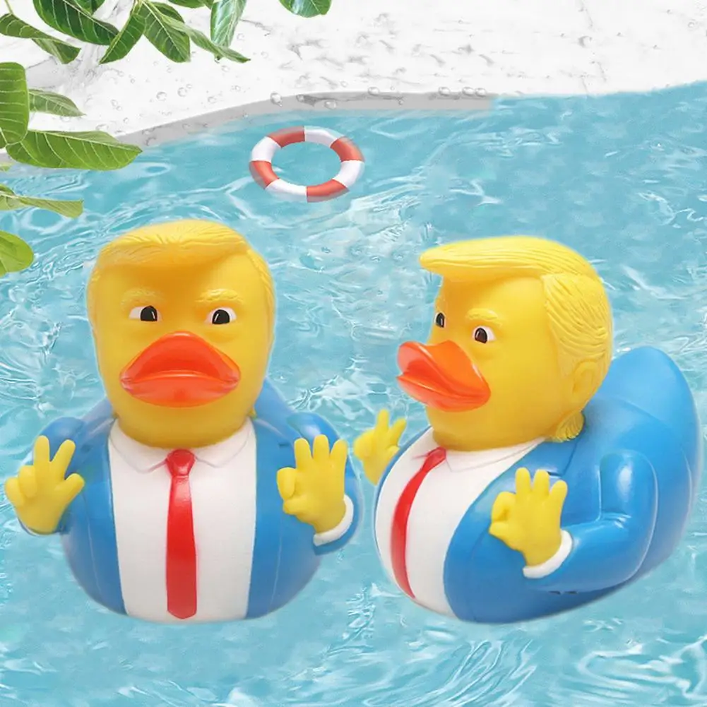 Engraçado borracha pato banho brinquedos para crianças, patos resistentes à perfuração, piscinas banheiras, presentes exclusivos para crianças