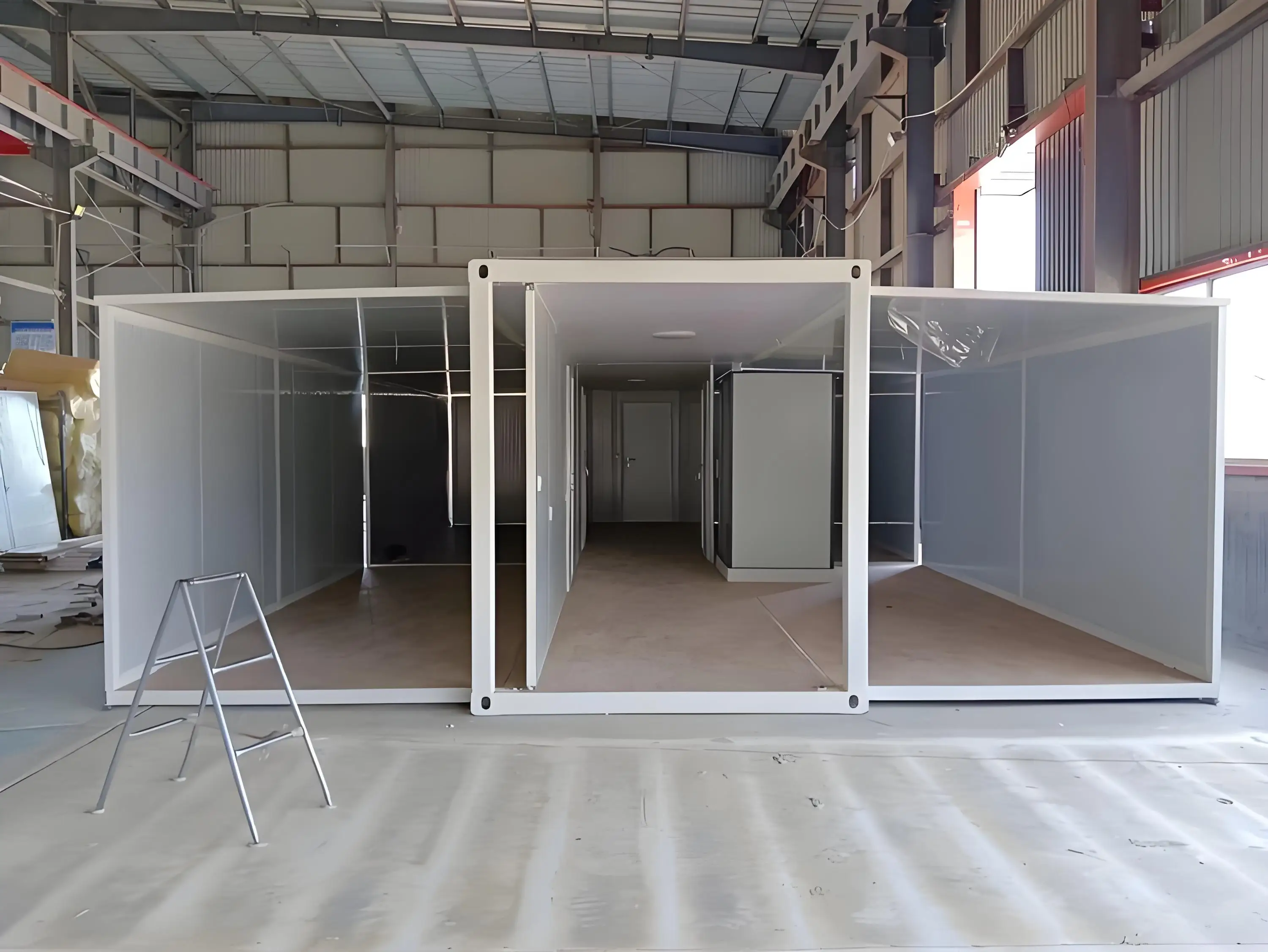 Ouling Breathable Steel Sandwich Panel Container House Quick Install Modern Design For Event Venue Staff Rest Lounge