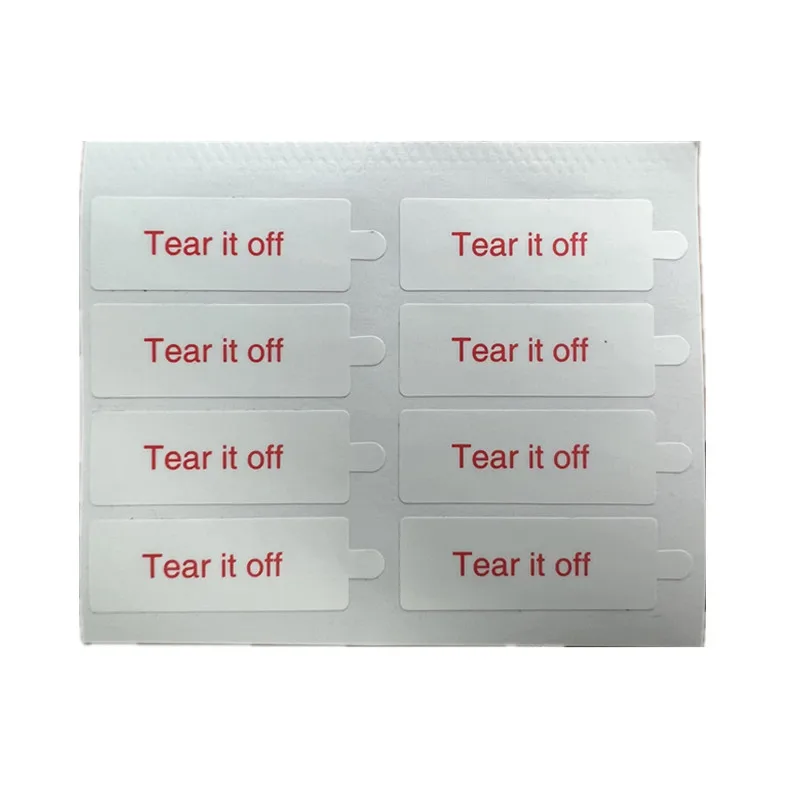 

Custom. Product Label Sticker Self-Adhesive Customized Price Label Anti-Counterfeiting Sticker Label Silver/White/Transpar