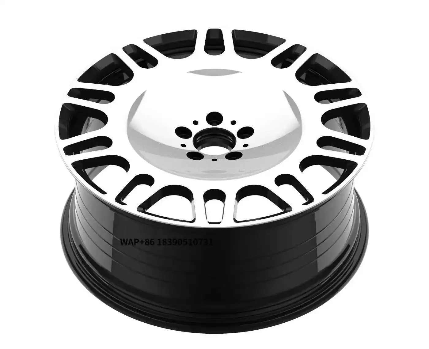 

New Five Spoke Forged Aluminum Alloy Wheels Bolt for Mercedes- RV-High-End ET Chrome Finish Mesh Design Retrofit/Upgrade Velg