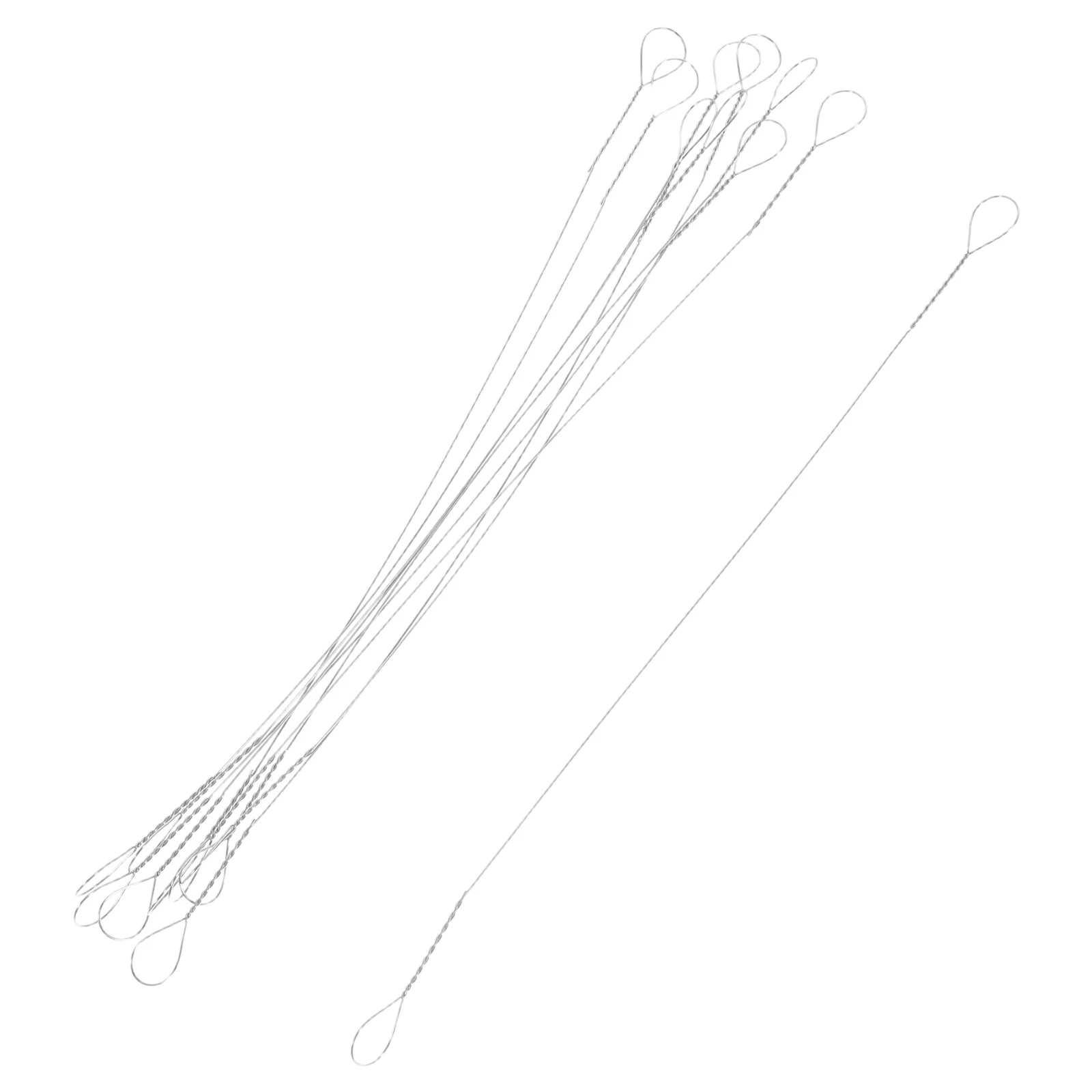 

10pcs Stainless Steel Cheese Cutting Wire For Manual Slicer Replacement Multi-Function Slicing Tool Ham Butter Cake