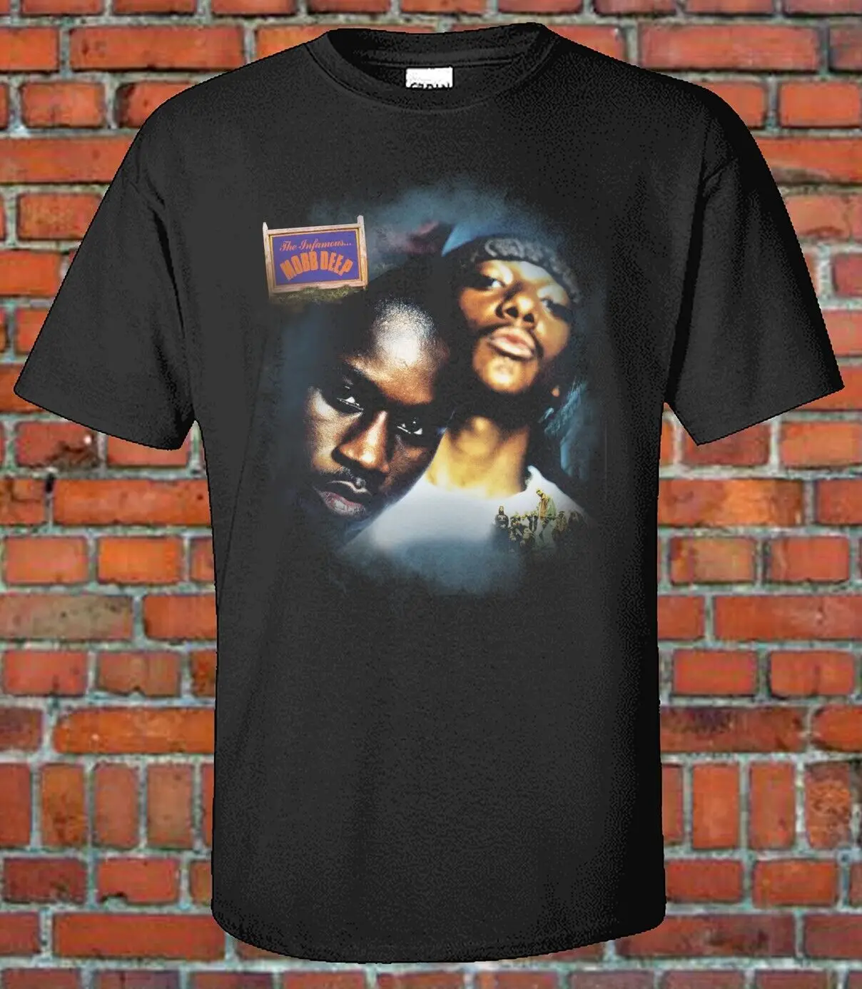 Mobb Deep The infamous Album Cover T shirt Classic Hip Hop Albums long or short sleeves