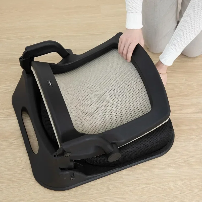 Correction Japanese Legless Floor Chair Seat with Back Support Foldable Orthopedic Comfort Seat for Hip Adjustments