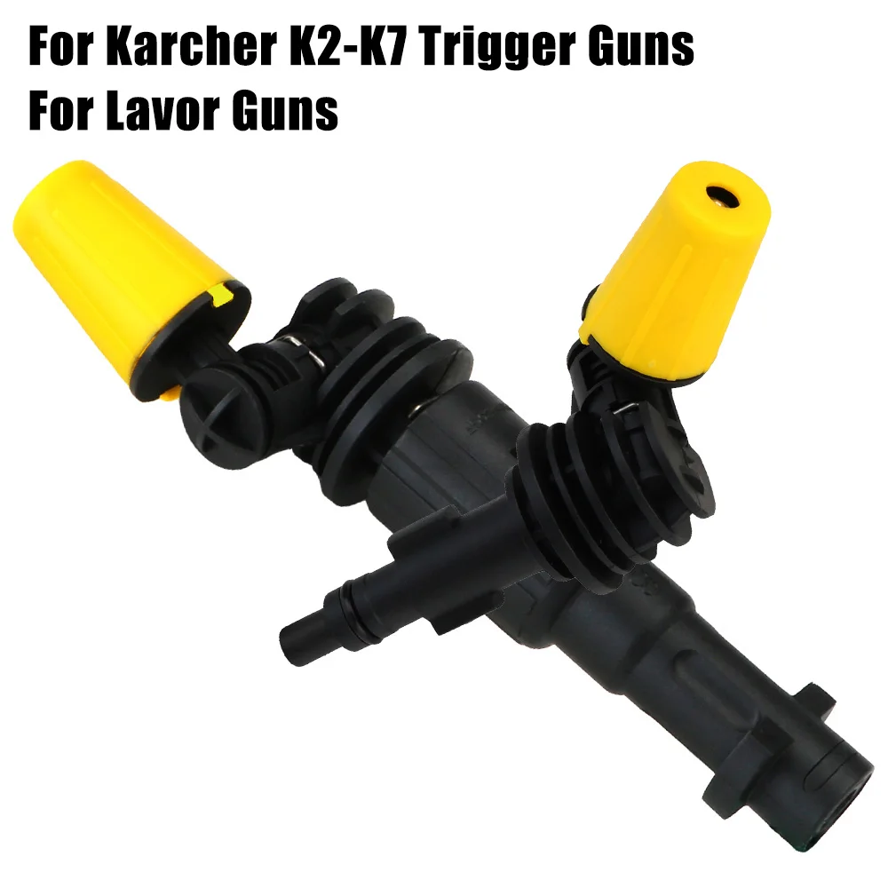 360° Gimbaled Spin High Pressure Car Wash Tool Fit For Karcher Trigger Guns Turbo Nozzle Cleaner Spray Nozzle