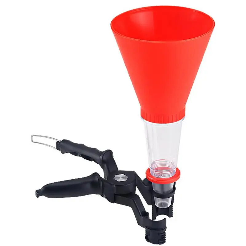 

Portable Funnel Car Oil Liquid Funnel Adjustable Nonleak Oil Use Funnel For Car Oil Gas And Fluids Auto Home Kitchen Universal