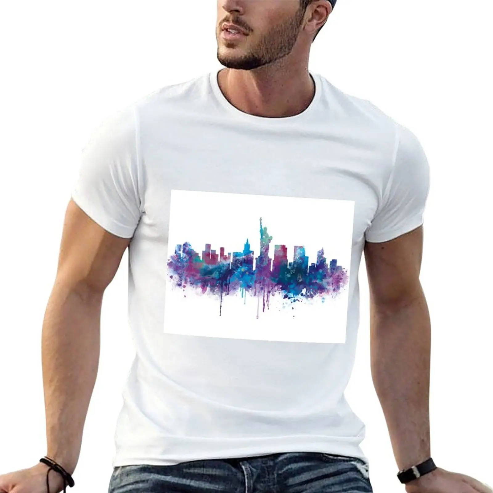 

New York T-Shirt anime t shirts oversize anime tshirt T-Shirt