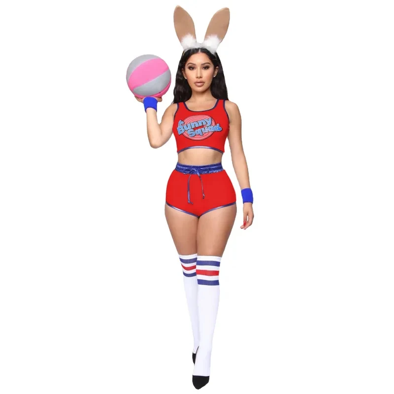 ☆SunlCos Lola Cosplay Costume With Rabbit Bunny Ears☆