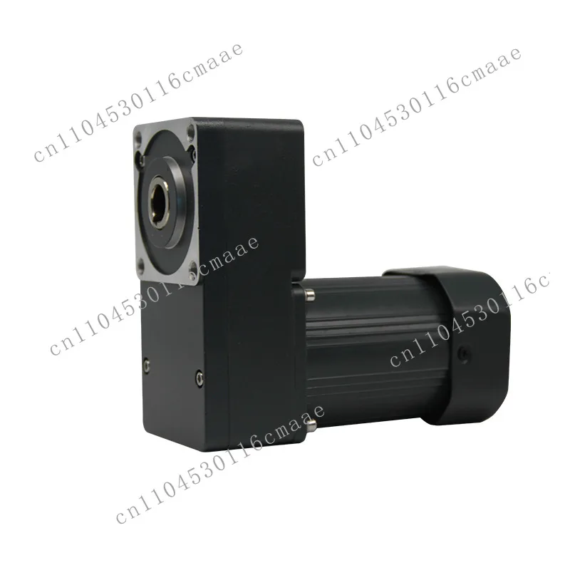 24V/48v high torque and high power forward and reverse right angle speed regulating motor L type geared motor