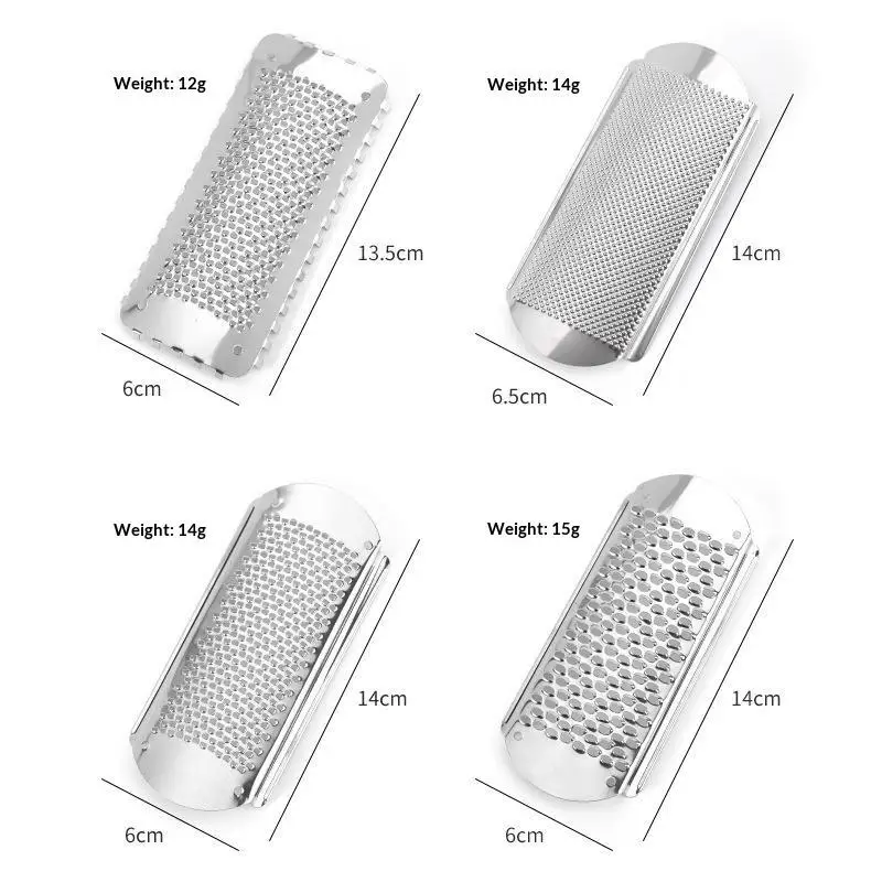 New Foot File Callus Remover Tool Stainless Steel Pedicure Tool Dead Skin Removal Foot Rasp Callus Remover Feet Heel Grater File