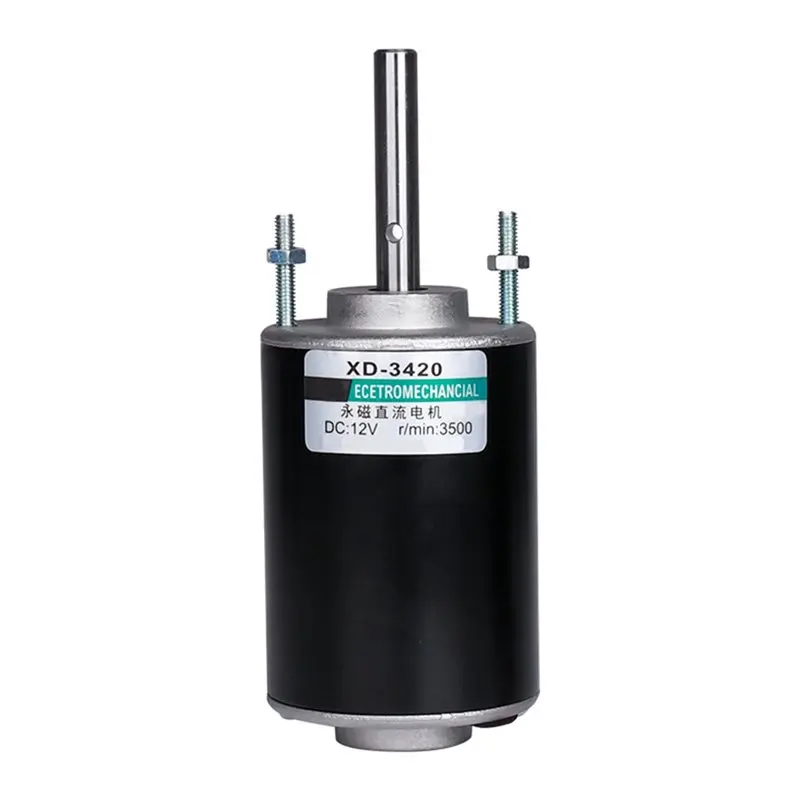 

【ПОДАРОК】Микродвигатель постоянного тока 12В/24В 3420 30Вт с регулировкой скорости для механического оборудования, CW/CCW, высокоскоростной двигатель с постоянными магнитами