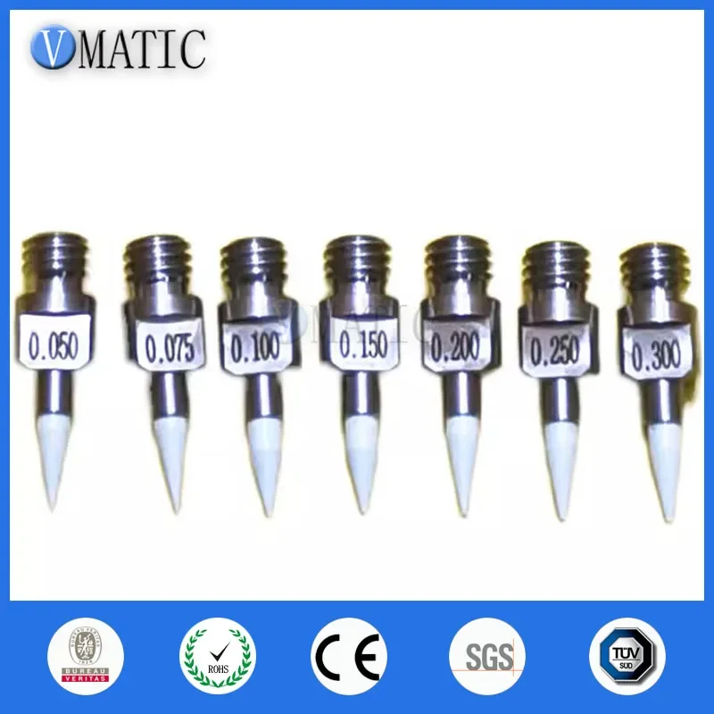 

Free Shipping Musashi Split-Type High Precision Glue Dispensing Head Ceramic Microporous ASM Coating Adhesive Nozzle Tip