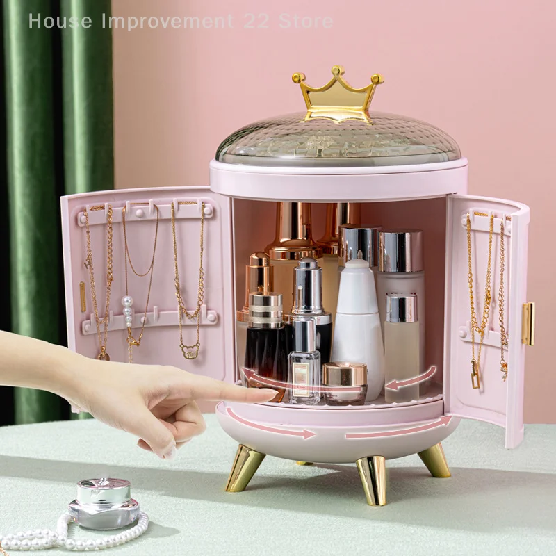 

Desktop Storage Box Cosmetics Storage Box NecklaceBox Lipstick DisplayBox Jewelry Desktop Decoration Multifunctional Accessories