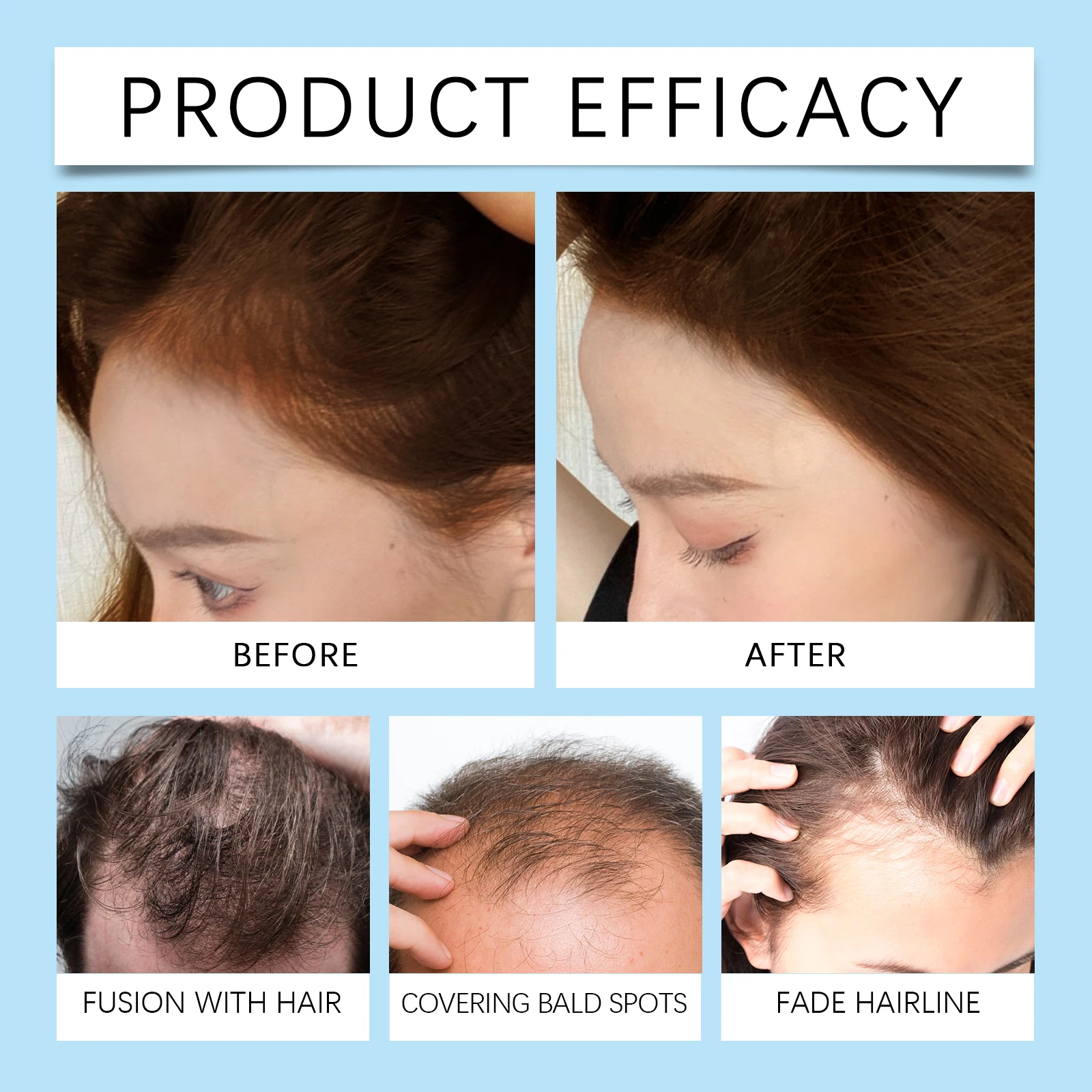 لون الشعر المؤقت رذاذ طويل الأمد غطاء سريع لون الشعر القلم صبغة شعر Penfor الجذر اللمس/تصحيح اللون 3 ألوان #4