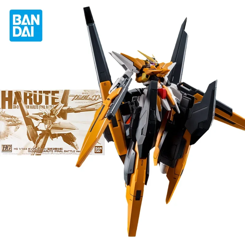 

Bandai Original GUNDAM Anime HG 1/144 Gundam Harute FINAL BATTLE Ver Action Figure Toys Collectible Model Gifts for Children