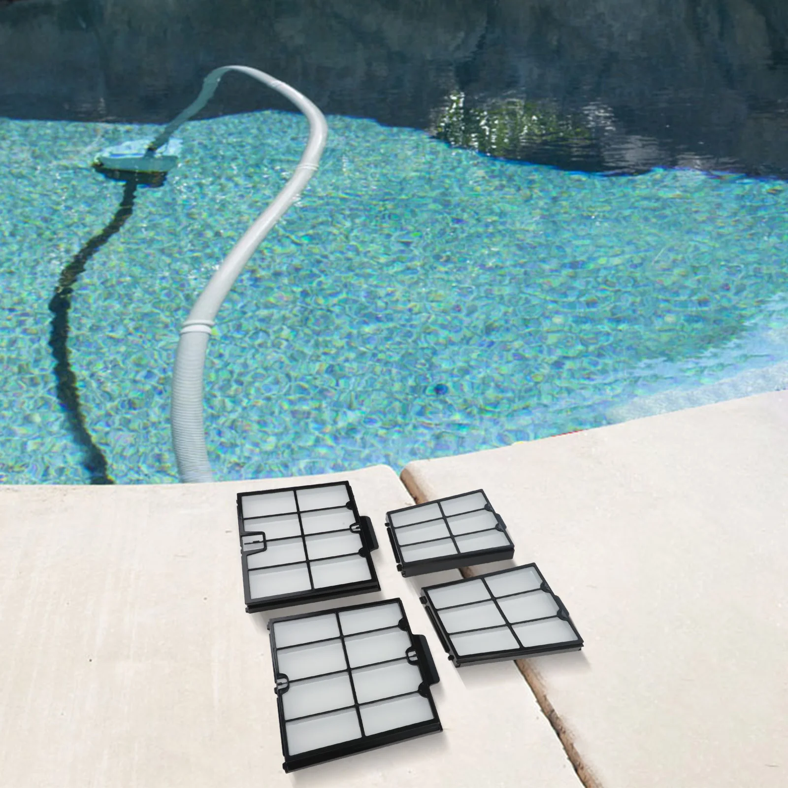 Replacement Filter Panels for Dolphin Robotic Pool Cleaner UltraFine Design for Active 20 Active 30 Simple Maintenance