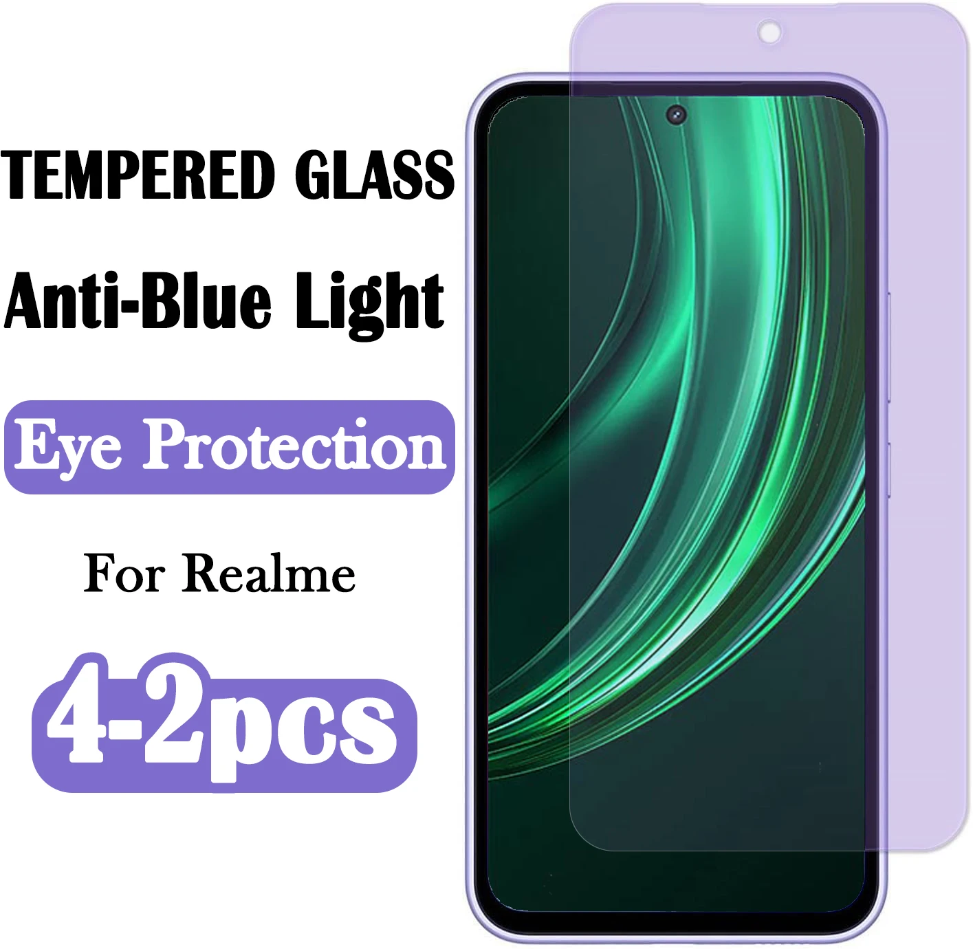 2-4Piece Anti-Blue …