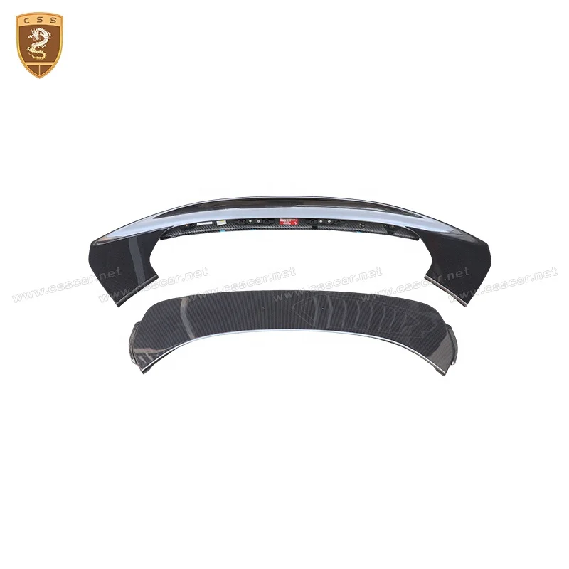 Auto Parts Carbon Fiber Rear Trunk Ducktial Spoiler for Ferrari SF90 Track Version OEM Design