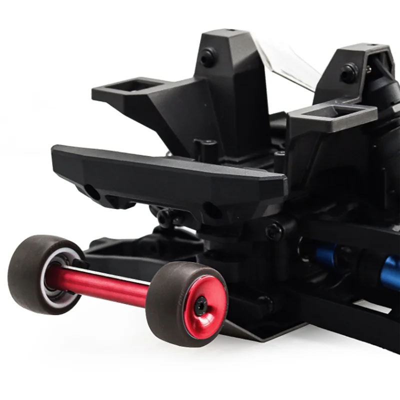 

ABBO-RC Car Upgrade Stainless Steel Head-Up Wheel Kit For TRAXXAS MINI MAXX RC Car Accessories