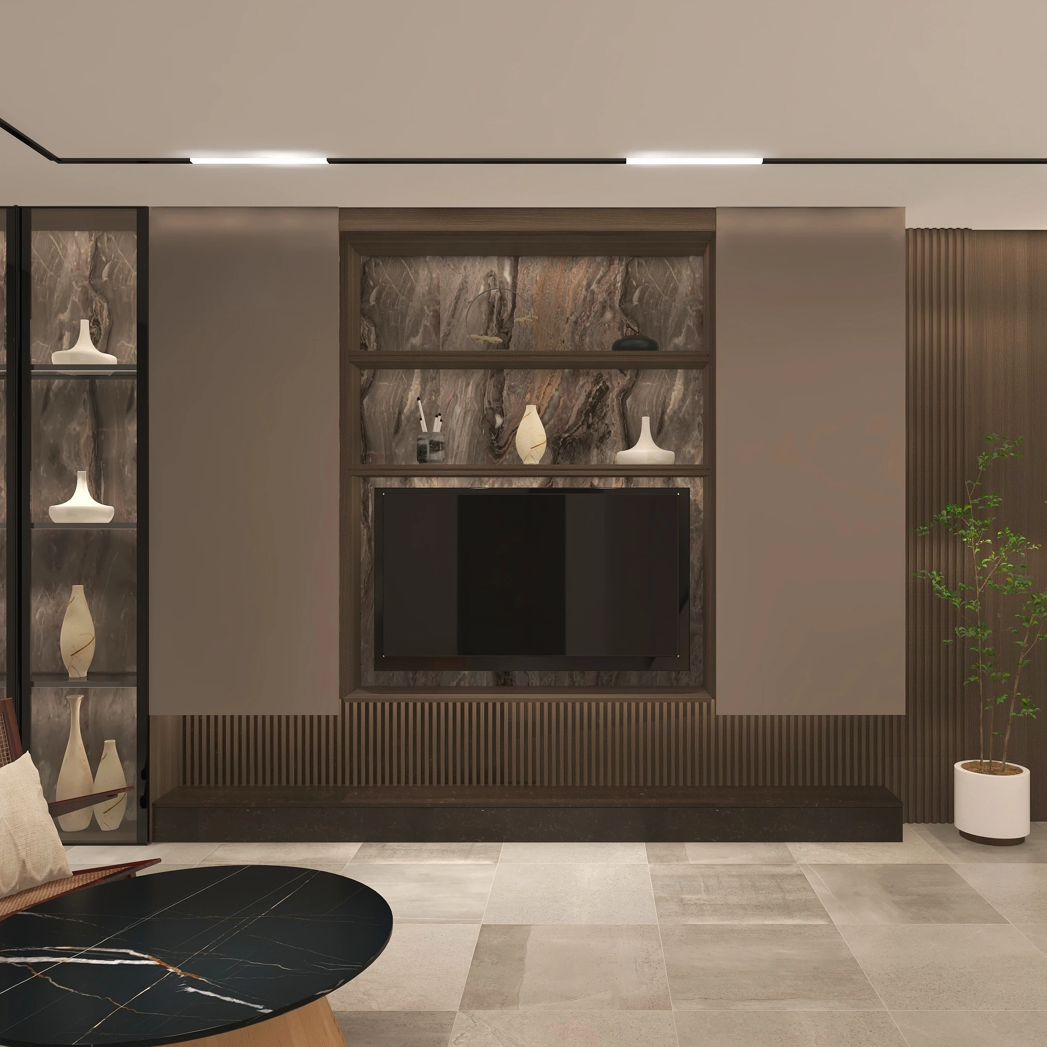 

# Hot Sales Customized Antique TV Cabinet Wall Home Living Room Furniture In China Apartment Hotel Villa TV Cabinet