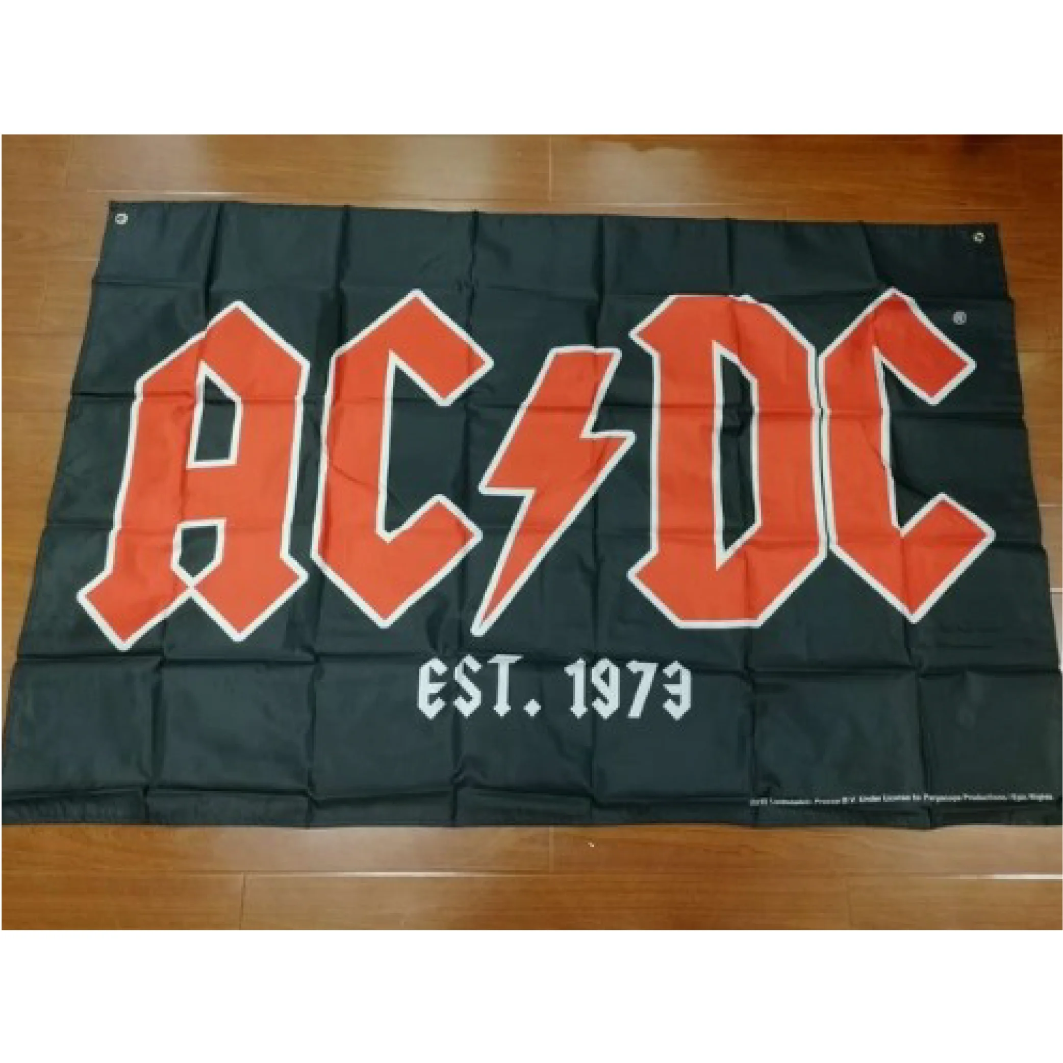 90x150cm AC Music Bar Heavy Metal Rock Band Flag