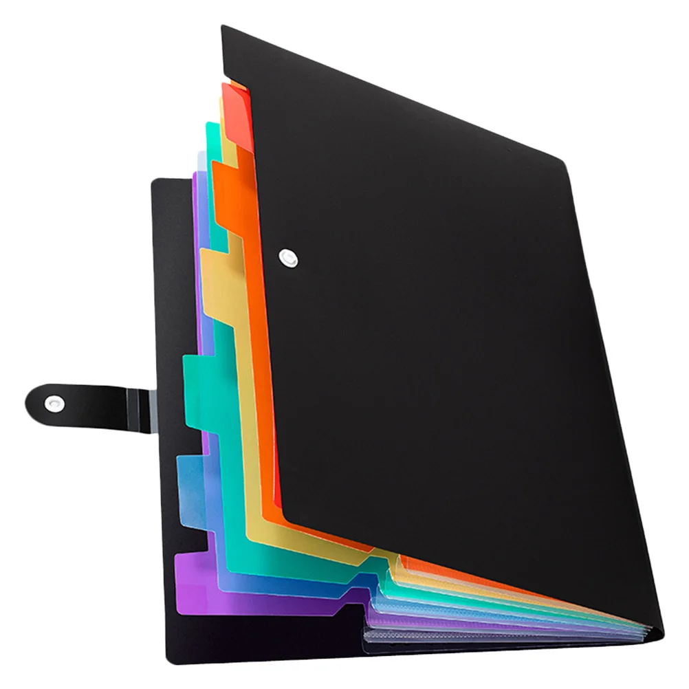 

Папка для файлов-аккордеона формата А4, пластиковый расширяющийся многослойный органайзер для документов, портативный органайзер для файлов, папка с несколькими карманами