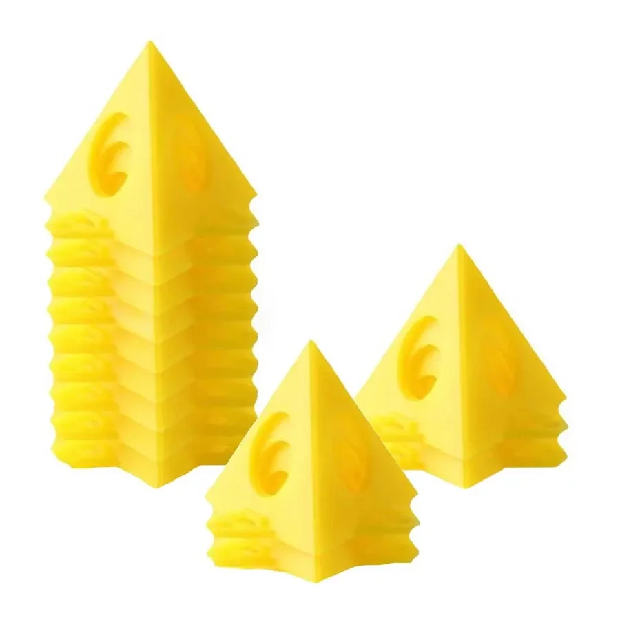 

32-Pack Pyramid Stands Artist Painting Stands, Mini Cone Paint Stands for Canvas and Door Riser Supports, Cabinet PainY00018-LJX