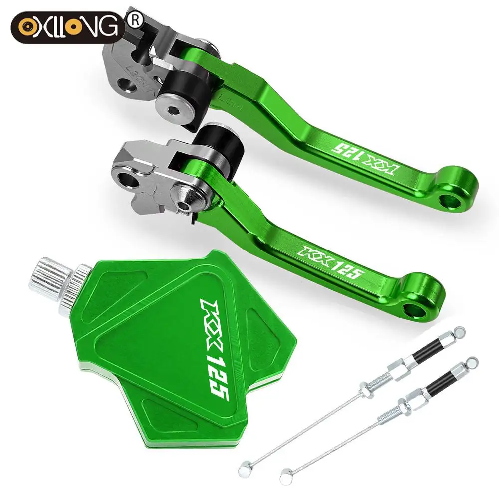 

Dirt Bike Brake Clutch Levers Stunt Clutch Pull Cable Lever Replacement Easy System For Kawasaki KX125 2001 2002 2003 2004 2005