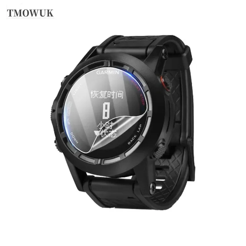 For Garmin Fenix 7 7S 7X Pro Screen Protector Soft TPU Hydrogel Film HD Clear Anti-scratch Watch Protective TMOWUK