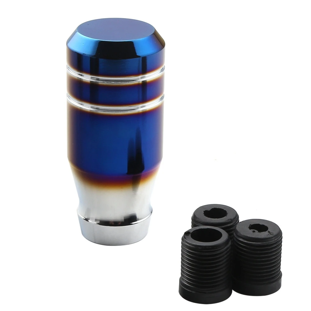 نادر 3 بوصة العروس المحروقة الأزرق العالمي سيارة 5 سرعات والعتاد رافعة تحول مقبض ناقل الحركة اليدوي