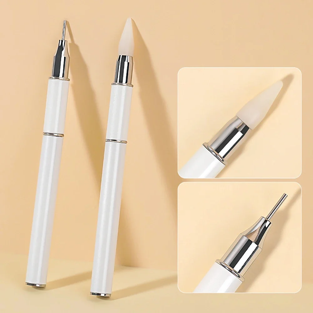 New Diamond Painting Pen Tool Double Head Convenient Multifunctional Nail Pen Metal Material Diamond Painting Accessories