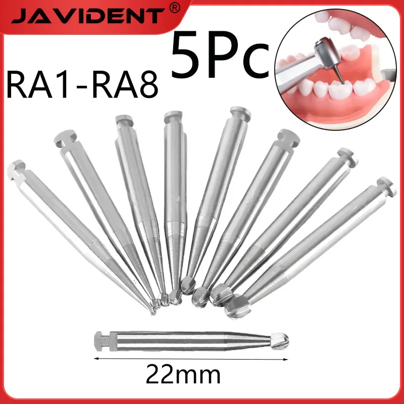 

5Pc Dental Low-Speed Tungsten Carbide Ball Drill Bits Slow-Speed Flexible Handpiece Grinding Needles Oral Instrument Consumables