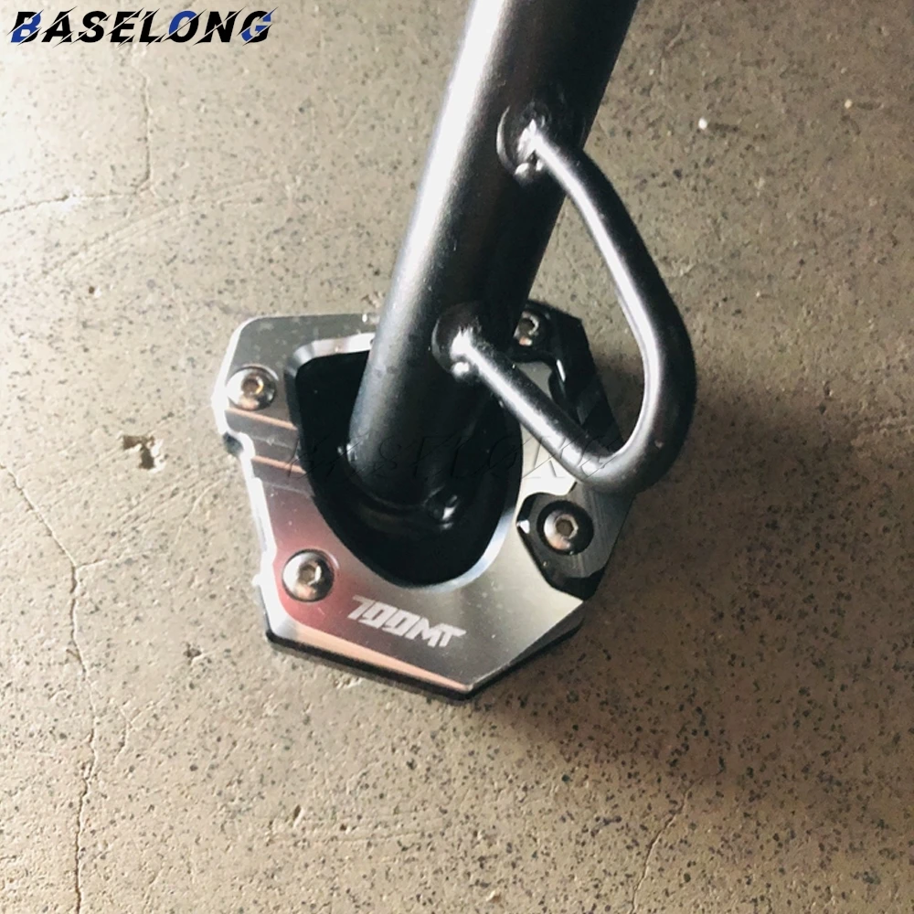 

New Motorcycle Kickstand Side Stand Enlarger Extension Plate Pad FOR CFMOTO 700MT 700 MT 700 MT700 Adventure 2023 2024 2025 2026