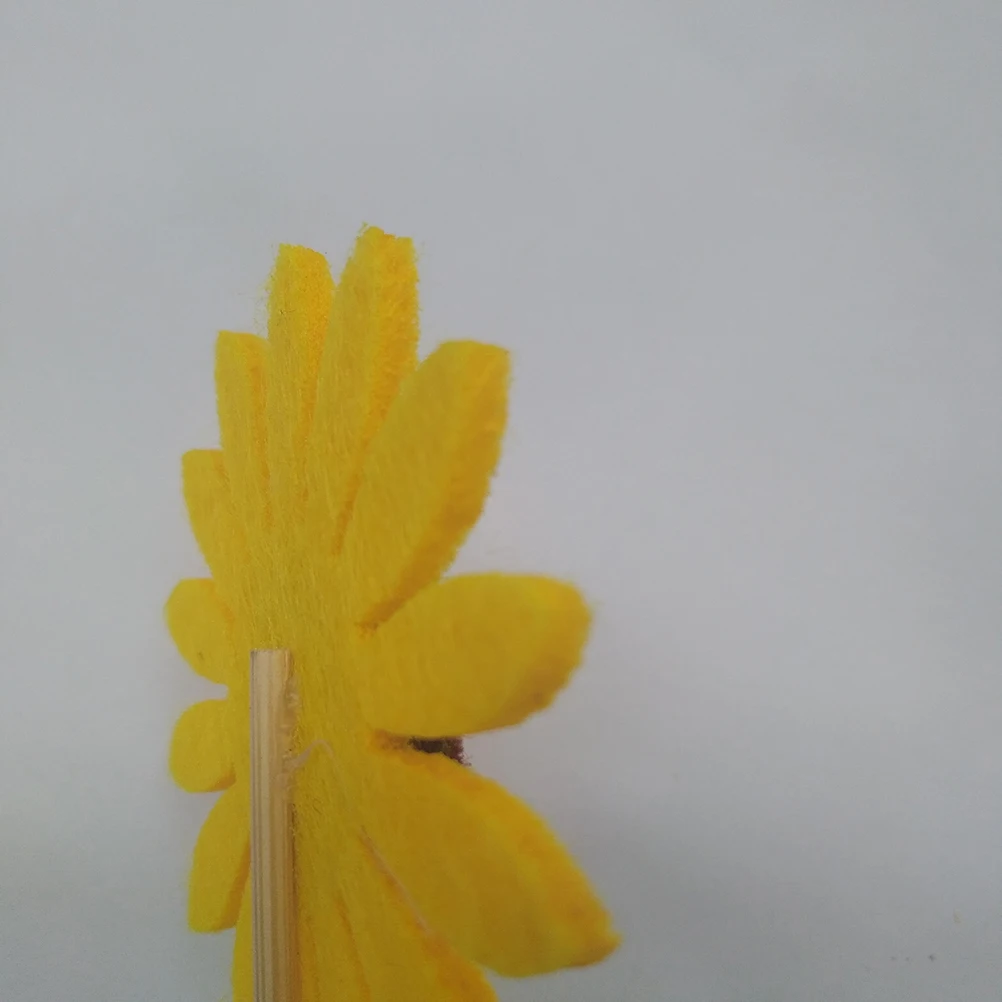 

10 Pcs Cake Toppers Sunflower Cupcake Picks Birthday Party Wedding Bridal Showers Cake Decoration Dessert Table Premium Material