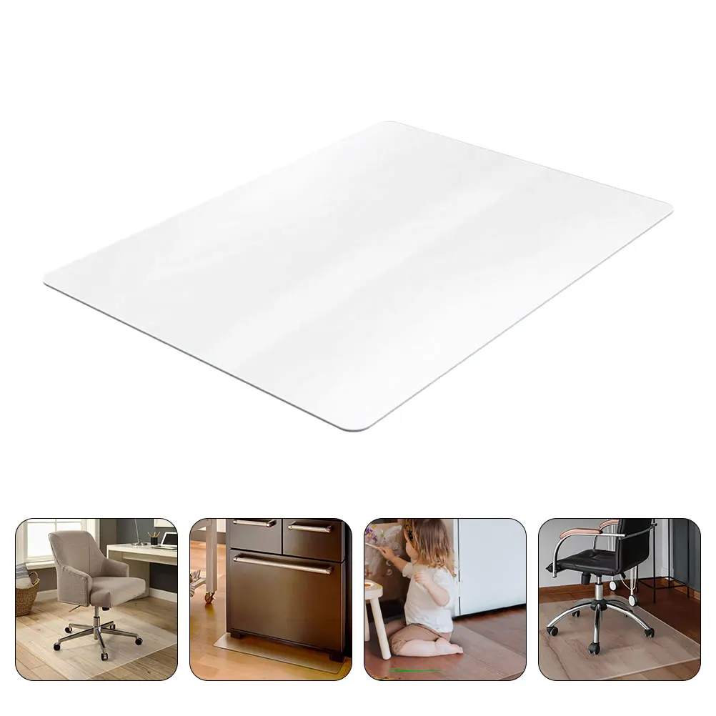 

Transparent Chair Pad Chair Mat Under Refrigerator Mat Non-slip Floor Mat Cushion For Chair Fridge Chair Carpet Protector