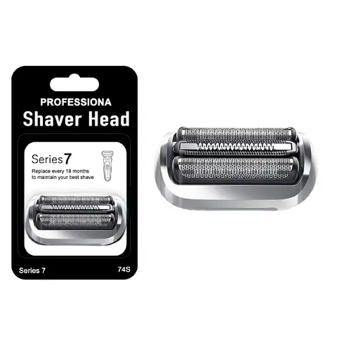 Series 7 74S Replacement Heads Fit For Braun 7120s, 7125s, 7127cs, 7171cc, 7175cc, 7185cc ,7189cc Electric Shaver