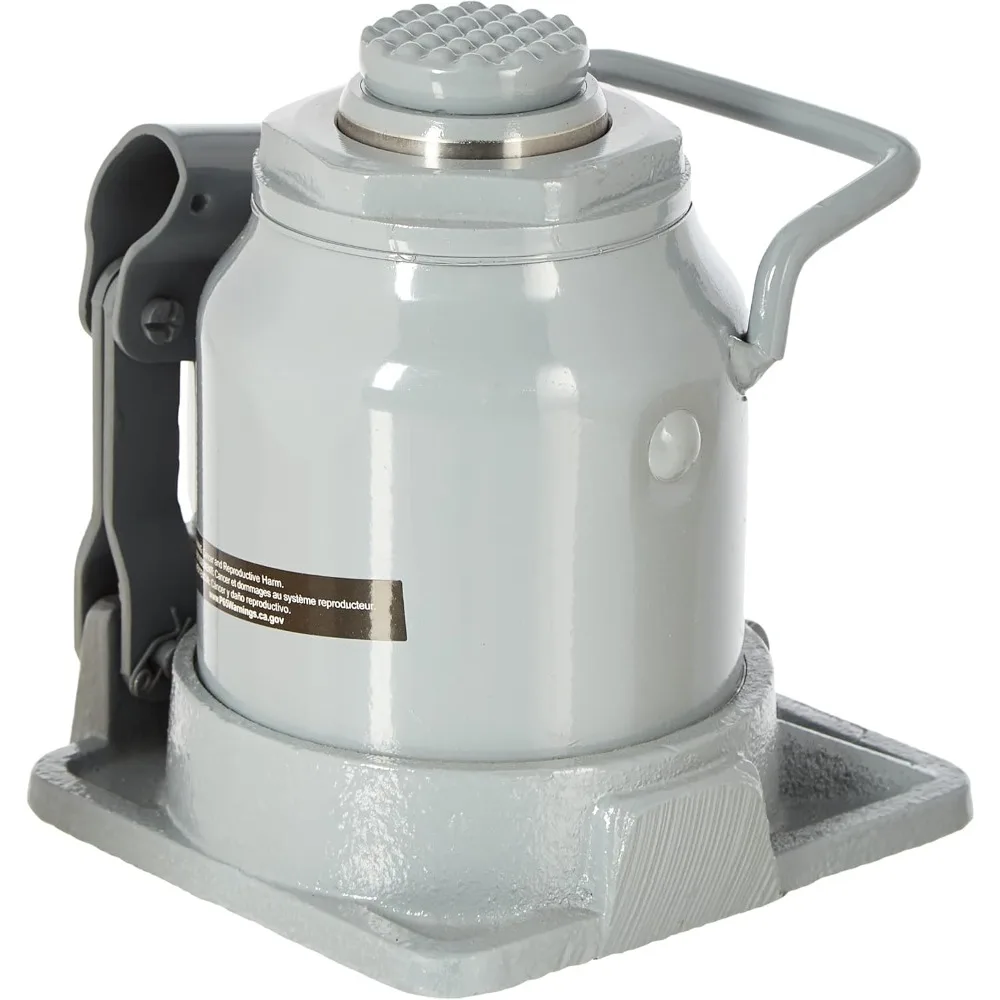 رافعة زجاجة هيدروليكية بسعة 20 طن باللون الرمادي