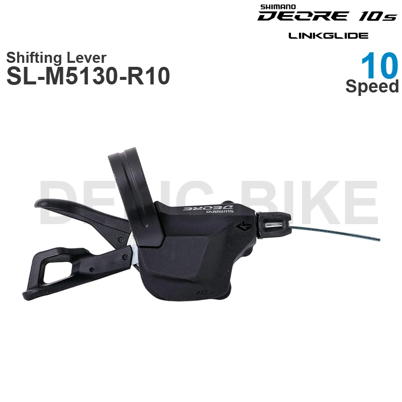 Palanca de cambio SHIMANO DEORE LINKGLIDE SL-M5130-R10 Palanca de cambio de cambio de 10 velocidades para piezas originales de bicicleta de montaña