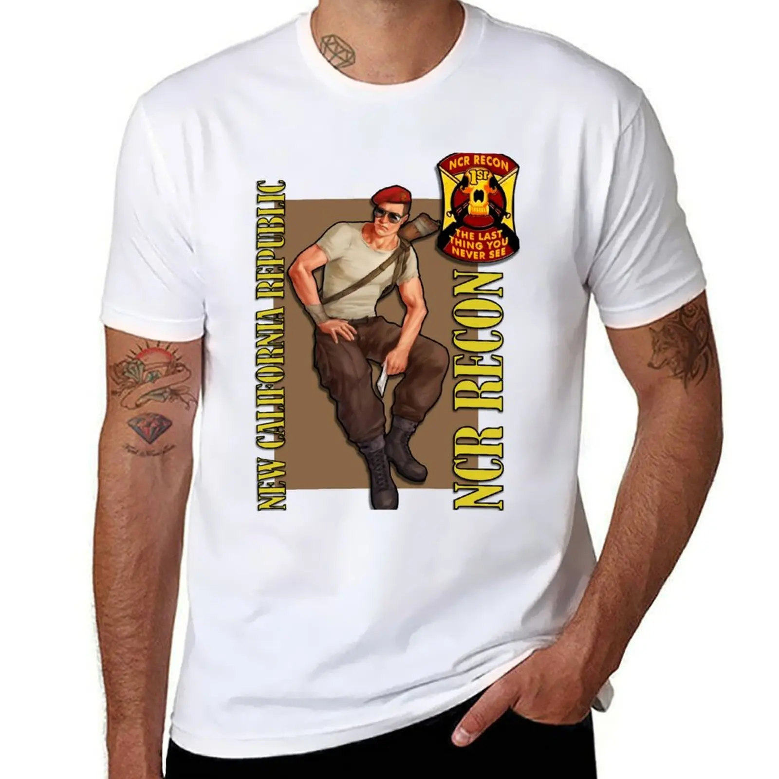 

Craig Boone NCR FIRST RECON T-Shirt t shirt men 100% cotton luxury brand men t shirt cotton 100% T-Shirt