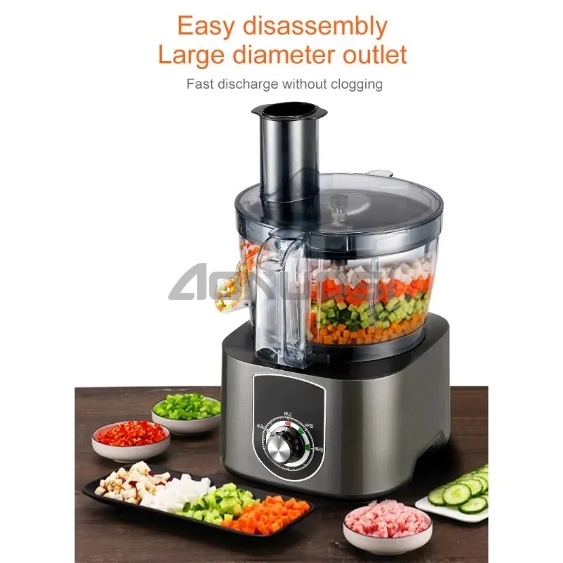 220V Slicing Dicing Shredding Three-in-one Dicing Machine Multi-functional Fruit Vegetable Commercial Vegetable Cutting Machine