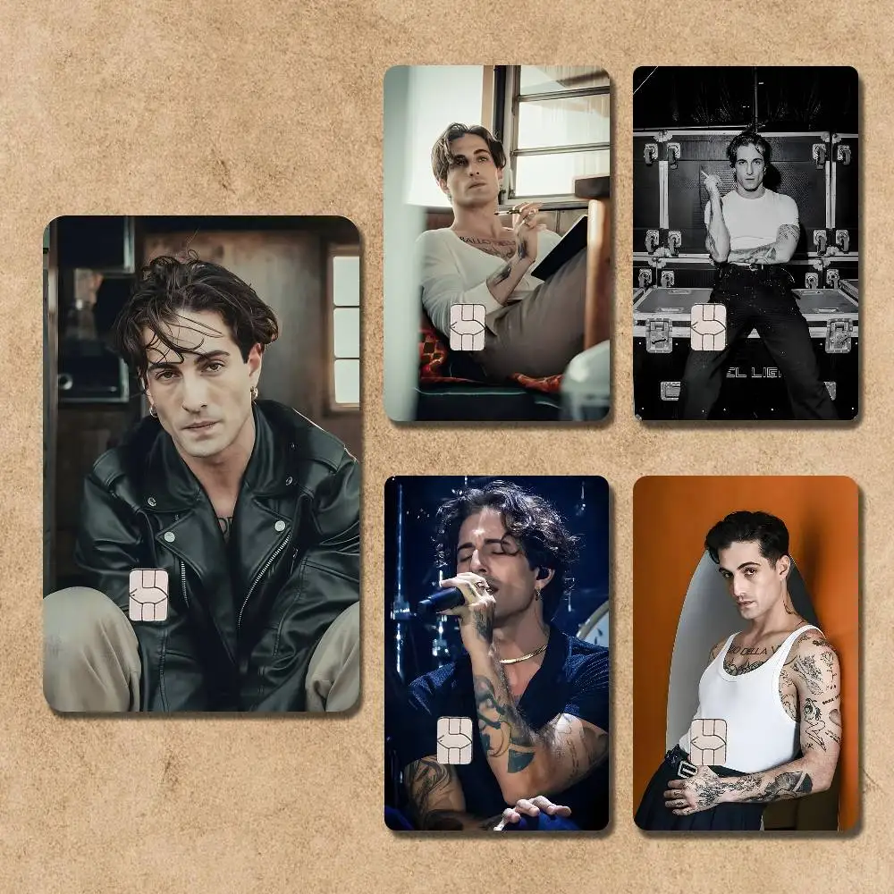 

D-Damiano D-David Singer Credit Card Skin Stickers For Bank Card Bus Metro Card Sticker Waterproof Women Gift